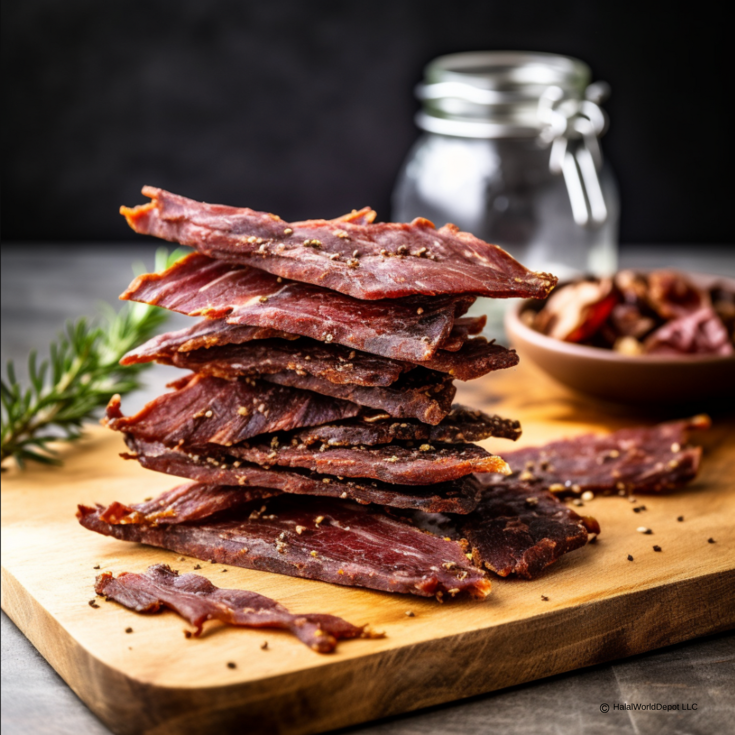 Sweet and Savory Sharifa Halal BBQ Beef Jerky