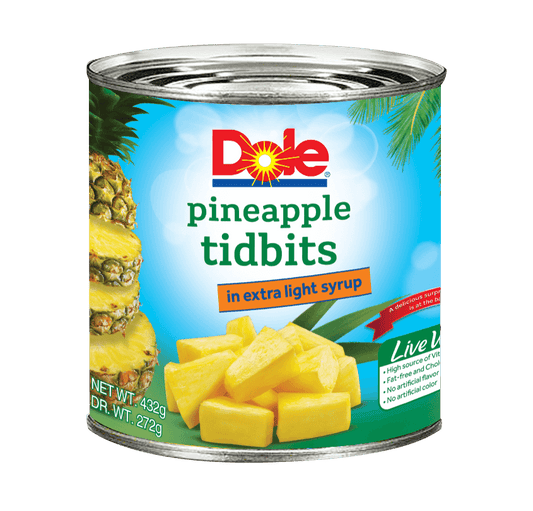 DOLE PINEAPPLE SLICES TIN 432 GM