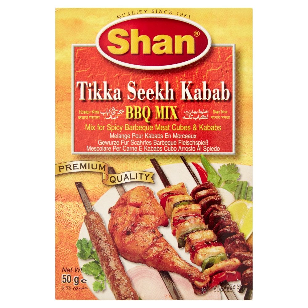 Shan Tikka Seekh Kabab BBQ Mix