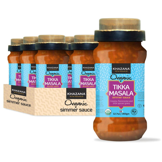 Khazana Organic Tikka Masala Simmer Sauce