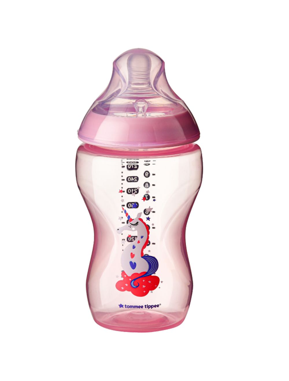 TOMMEE TIPPEE FEEDING BOTTLE 3M+ 422698/38 340 ML