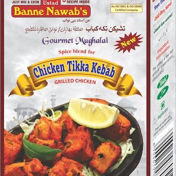 Banne Nawab's Chicken Tikka kebab