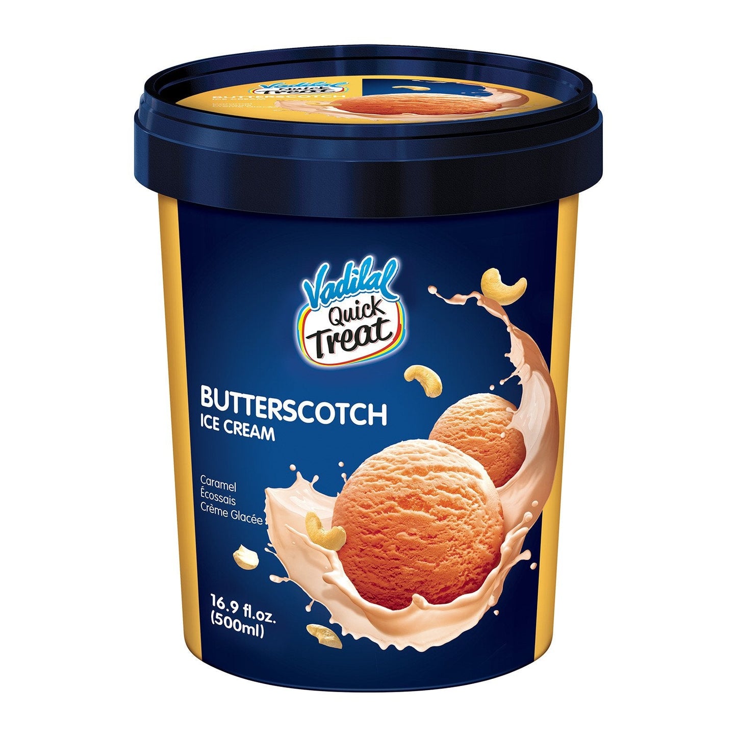 Vadilal - Butterscotch Ice Cream 500ml