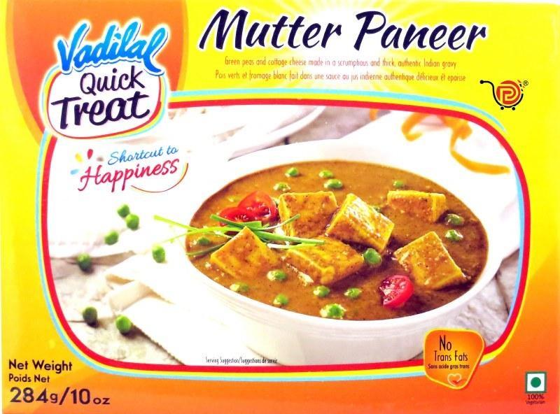 Vadilal - Mutter Paneer 284g