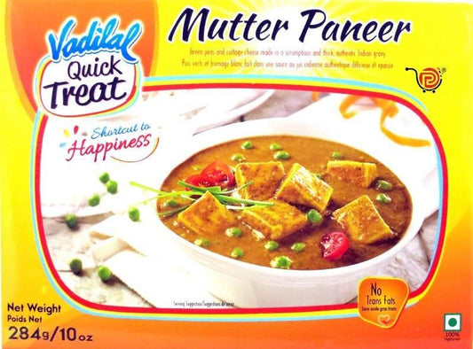 Vadilal - Mutter Paneer 284g