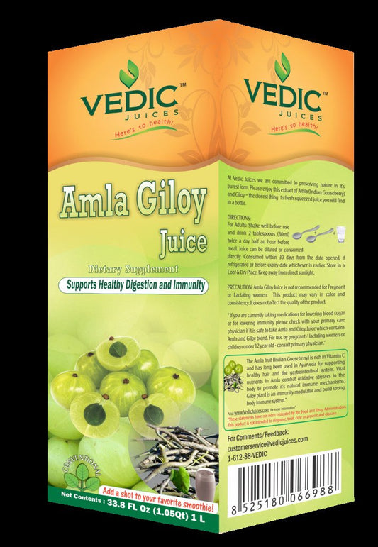 Vedic - Amla Giloy Juice 1lt