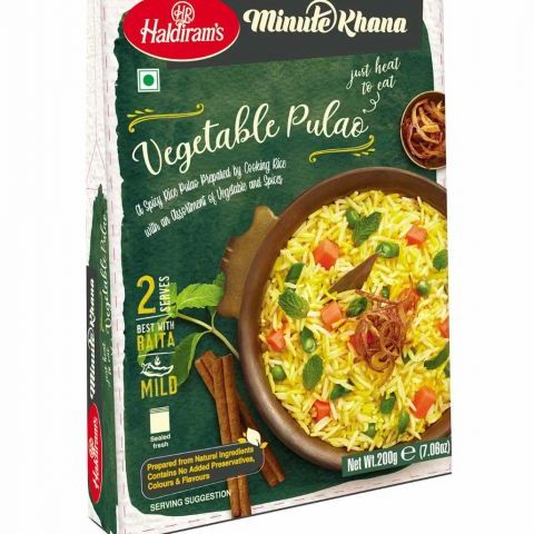 Haldiram's Vegetable Pulao Minute Khana