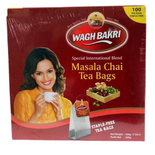 Waghbakri Masala 100 Tea Bags