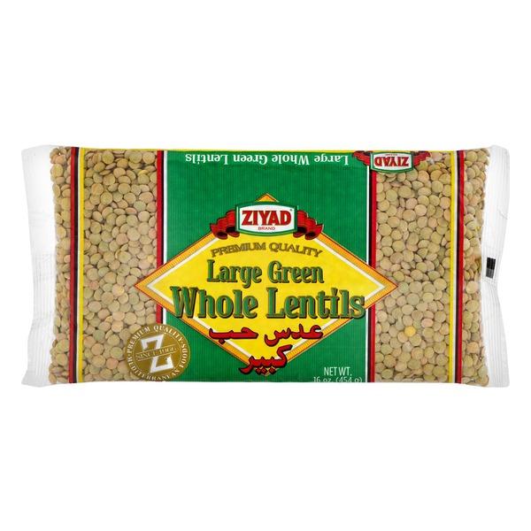 Ziyad  Large Green Whole Lentil