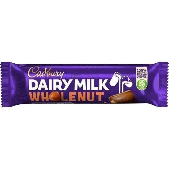 Cadbury UK Whole Nut Chocolate Small
