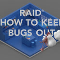 Raid® Double Control Large Roach Baits, Kills Cockroaches and Bugs, 8 Bait Stations