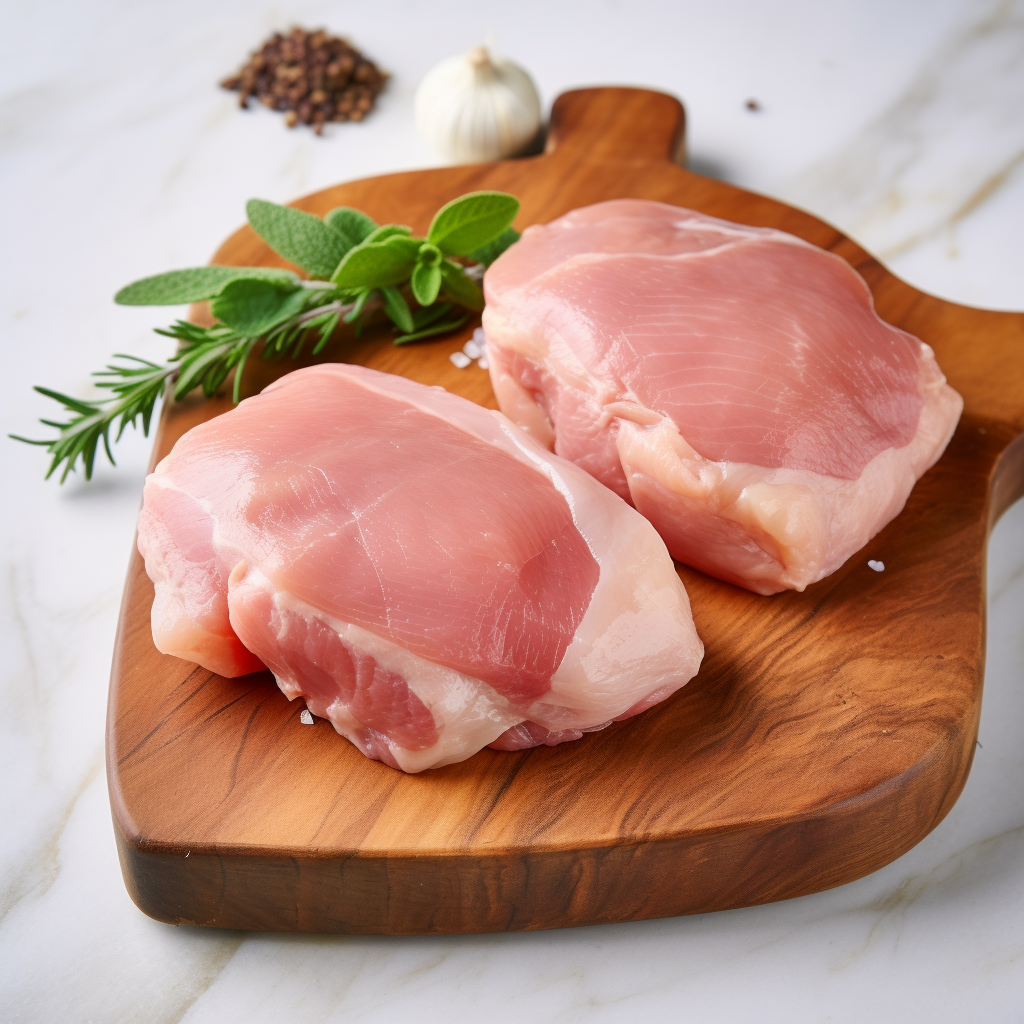 Halal Boneless Chicken Thighs | Packed Fresh | All-Natural |