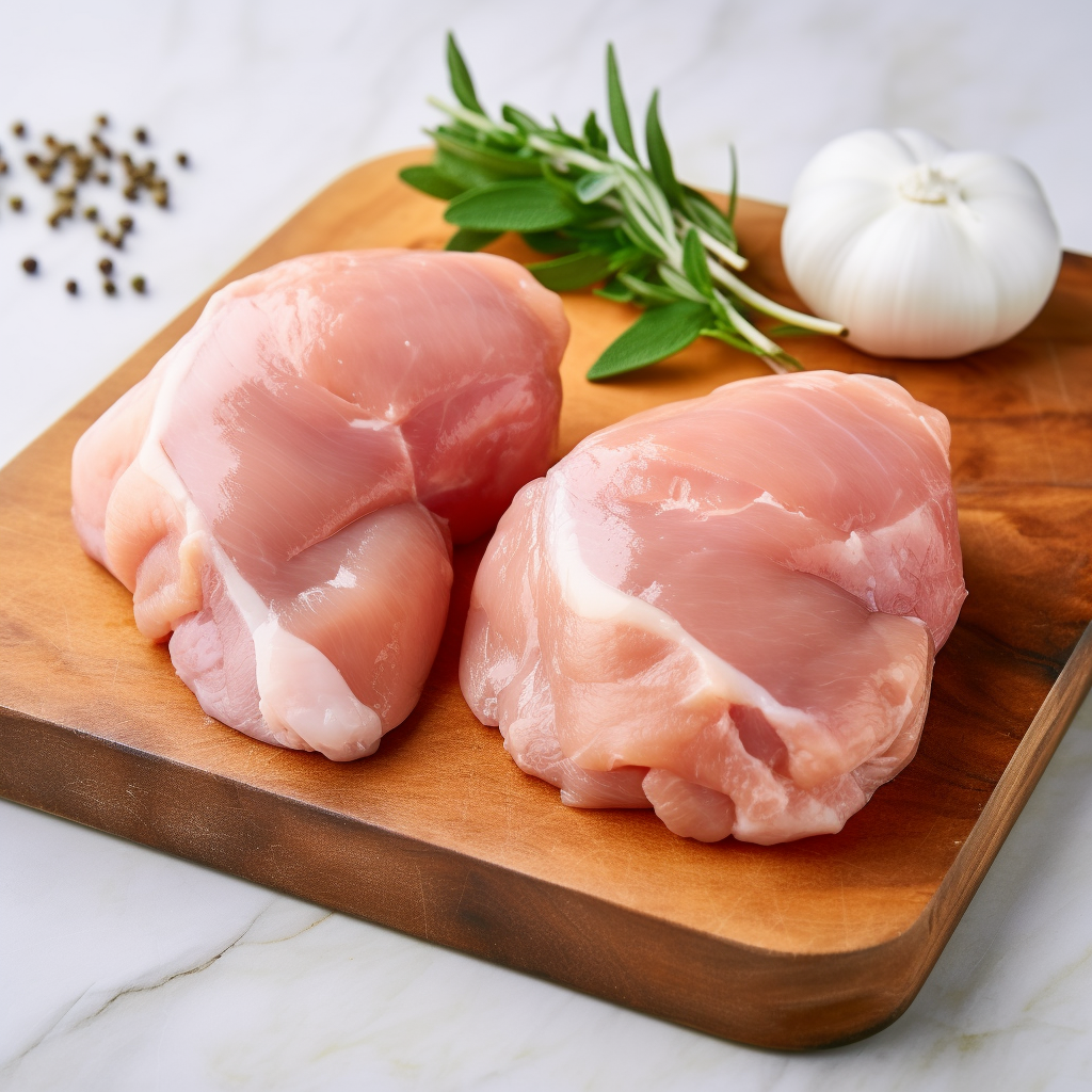 Halal Boneless Chicken Thighs | Packed Fresh | All-Natural |