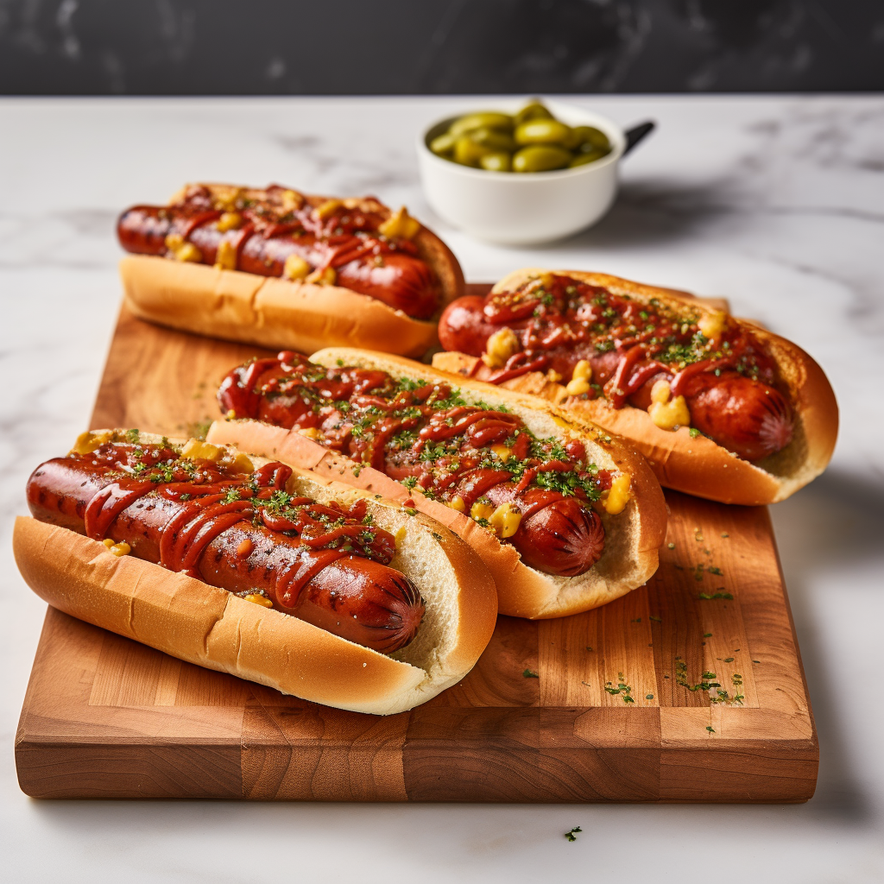 Halal Beef Franks Hot Dogs - 7 Frank Pack