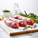 Halal Beef & Lamb "Makanek" Breakfast Sausage | Approx. 1lbs | Seasoned And Ready To Cook |