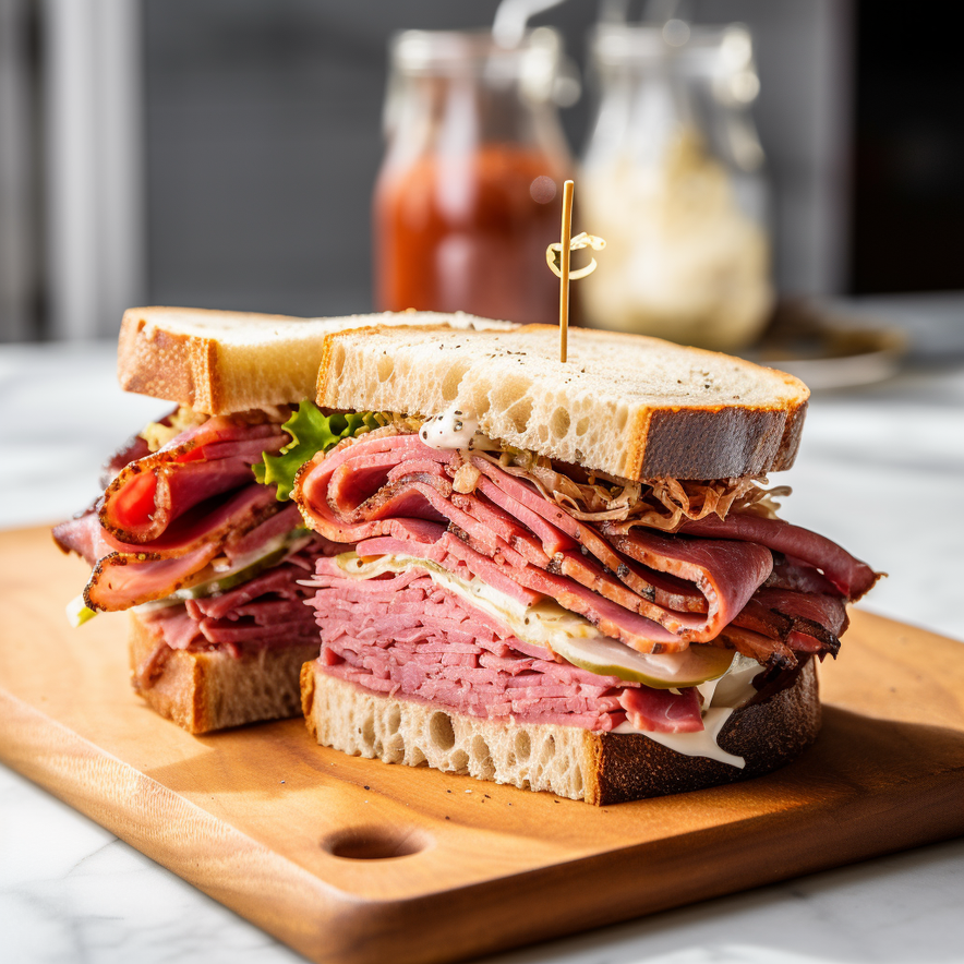 Halal Beef Pastrami | Approx. 1lb | Freshly Sliced |